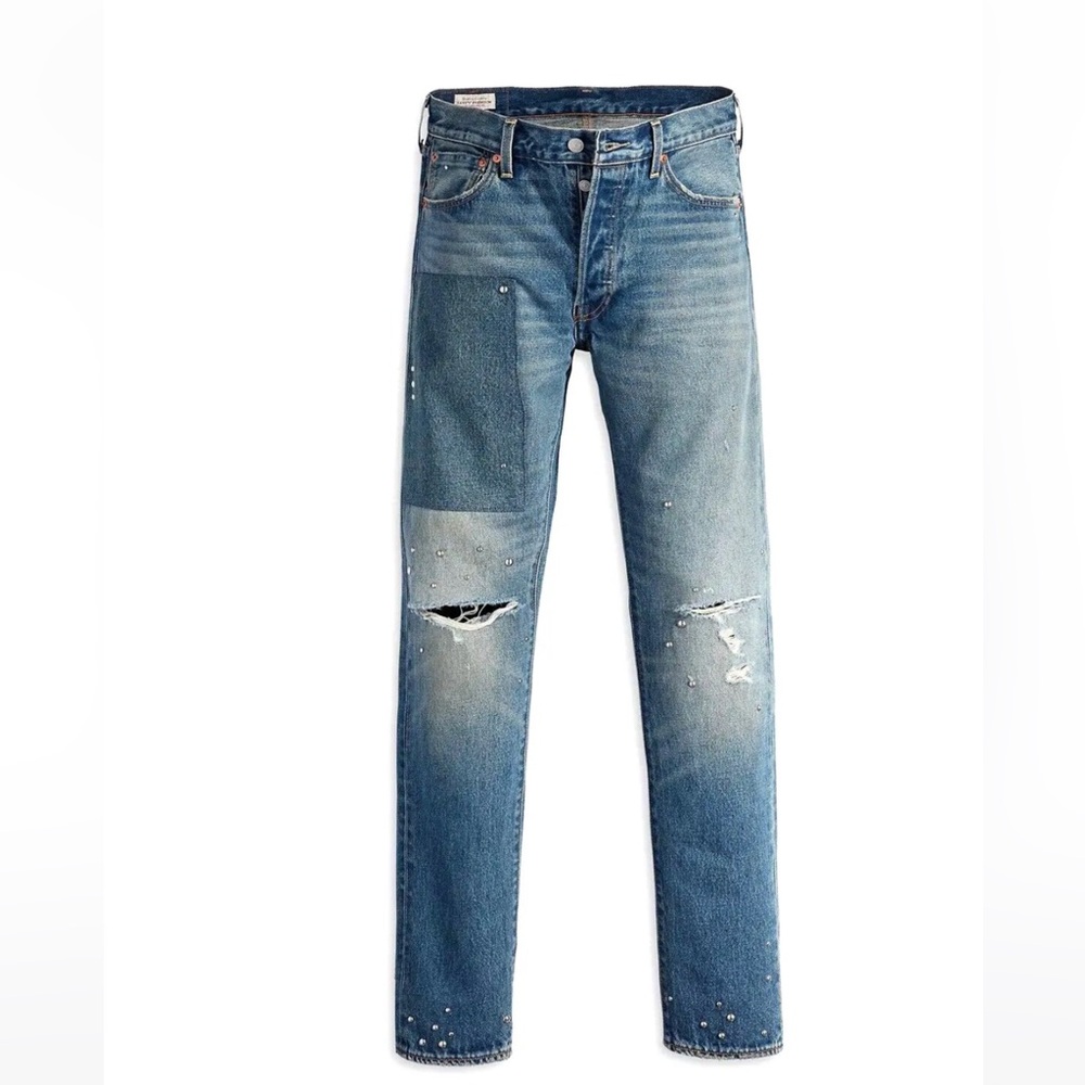 Levi’s Vintage Studded and Patchwork Denim